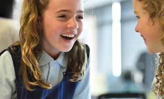 Standing desks in school