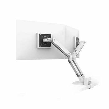 Dual MXV ergotron monitor arm