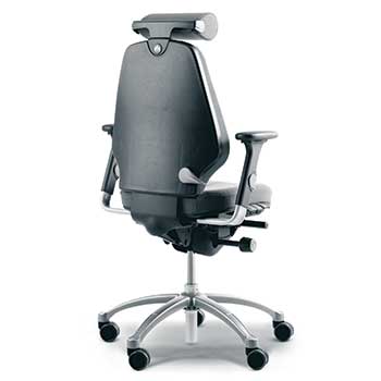 rh300 back view with arms and headrest