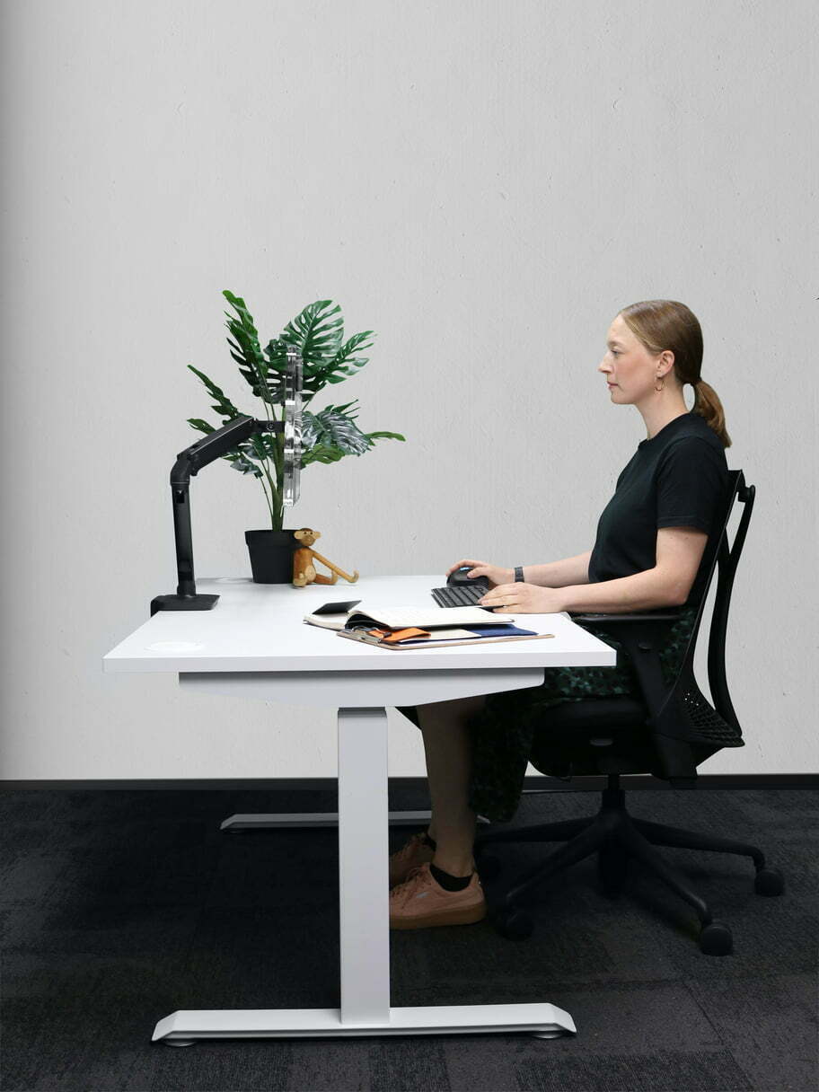 HQ Compact Electric Sit Stand Desk