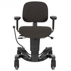 Vela Tango 700, active seat in black - front view