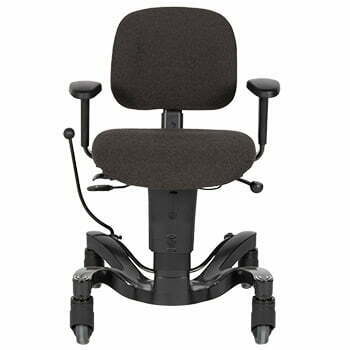 Vela Tango 700, active seat in black - front view