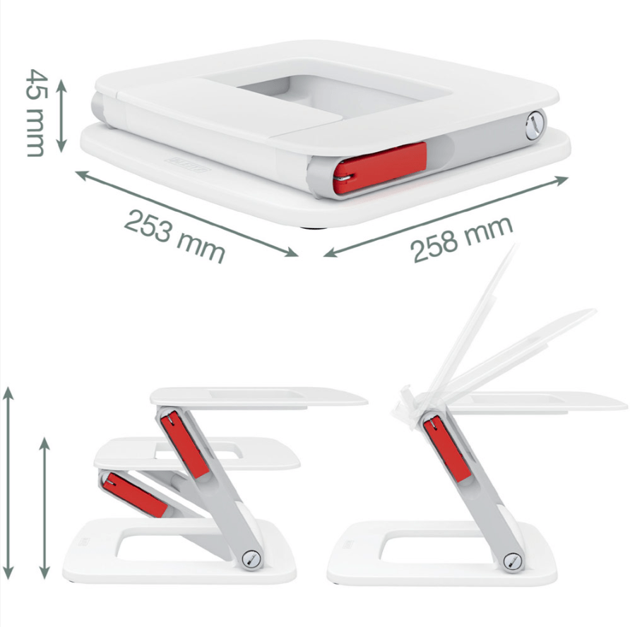 Leitz Ergo Adjustable Multi-Angle Laptop Stand