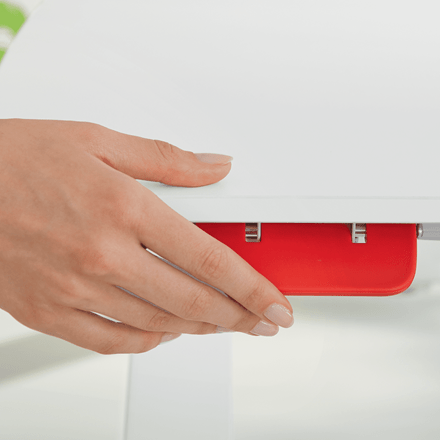 Leitz Cosy Standing Desk Converter with Sliding Keyboard Tray