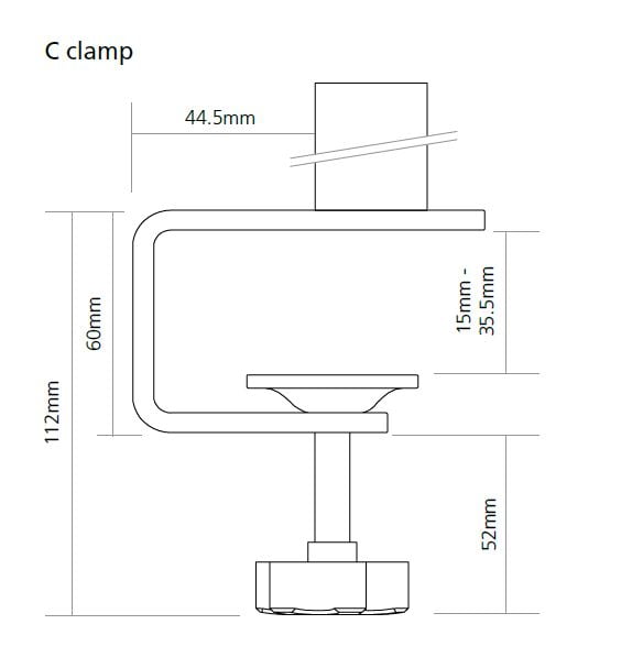 CMD Vision Single Monitor Arm