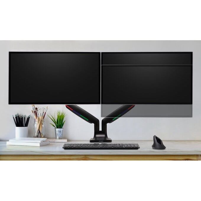 Kensington SmartFit One-Touch Double Monitor Arm