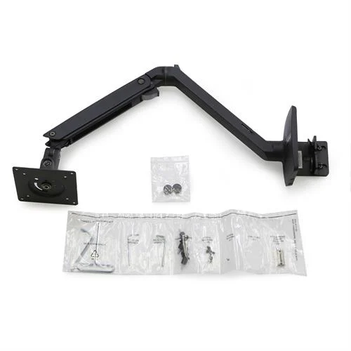Ergotron MXV Desk Monitor Arm - Matte Black