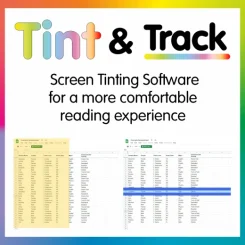 Tint and Track Virtual Overlay | Dyslexia Friendly Software